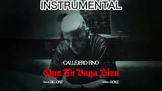 INSTRUMENTAL CALLEJERO FINO  QUE TE VAYA BIEN prod Big One [upl. by Amandi]