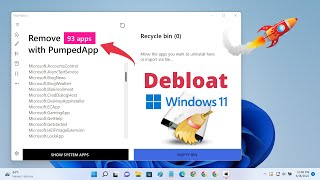 How to Completely Debloat Windows 11 The Easiest Way [upl. by Hertberg]