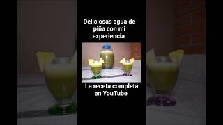 Deliciosa agua de piña apio con todos sus beneficios [upl. by Aryahay]