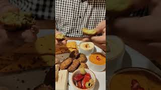 mezze lebanese gurgaonfoodblogger gurgaonfoodies [upl. by Mcquillin]