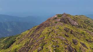 Vagamon Kerala DroneFootage AerialView Kurisumala Mountain keralatourism [upl. by Cale]