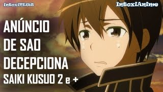 ANÚNCIO DE SAO DECEPCIONA Saiki Kusuo 2 e   IntoxiNews [upl. by Akemet396]