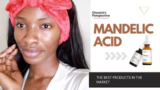 MANDELIC ACID Recommendations for POC  The Ordinary 10 WISHTREND YTTP INKEY LIST ♡ April Basi [upl. by Epillihp]