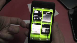 First Look BlackBerry 10 vs Android [upl. by Pudens]