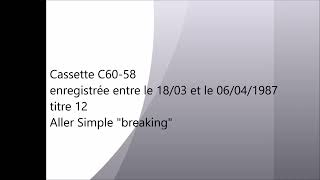 C6058 12 Aller Simple quotbreakingquot [upl. by Francene]