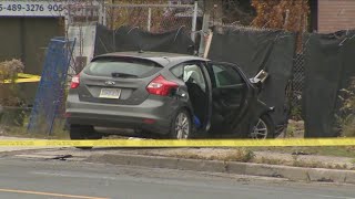 Four suspects arrested after shooting and a crash in Toronto [upl. by Clyve226]