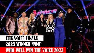 The Voice Finale 2023 Winner Name Who Will Win The Voice 2023 news [upl. by Attenev]