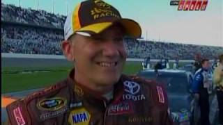 2008 Gatorade Duel 2  Part 13 of 13 Victory Lane [upl. by Nwahsit]