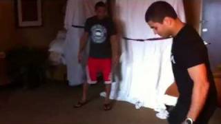 José Aldo playing soccer before UFC 136 [upl. by So836]