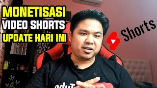 INFO UPDATE MONETISASI VIDEO SHORTS 2023  CARA MONETISASI YOUTUBE SHORTS 2023 [upl. by Hamil607]