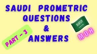 Recent Saudi Nursing Prometric Question and Answer  Saudi MOH Saudi Prometric [upl. by Notgnihsaw354]