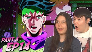 KISHIBE ROHAN  Jojos Bizarre Adventure Part 4 Ep 14 REACTION amp REVIEW [upl. by Opiuuk710]