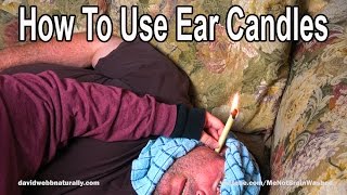 Use Ear Candles To Hear Better Remove Wax amp Infection [upl. by Andersen]