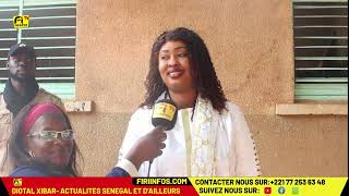 Jour du vote à Koungheul  Visite des centres de vote par lhonorable Fanta Sall [upl. by Haimarej]