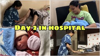 Rara’s Day 2 in hospital  labour and delivery [upl. by Egidio]