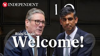 Rishi Sunak welcomes Keir Starmer as new prime minister  full speech [upl. by Ruelu994]