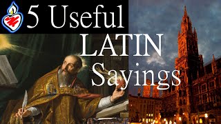 5 Ecclesiastical Latin Phrases Useful for Daily Catholic Life and for Learning Latin [upl. by Killion]