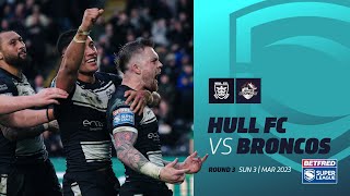 Highlights  Hull FC v London Broncos 2024 Betfred Super League Round 3 [upl. by Eenalem]