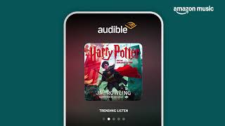 Amazon Music to Include Audible’s Unmatched Selection of Audiobooks  Amazon Music [upl. by Yecnuahc]