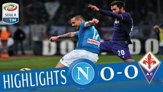 Napoli  Fiorentina 00  Highlights  Giornata 16  Serie A TIM 201718 [upl. by Packton]