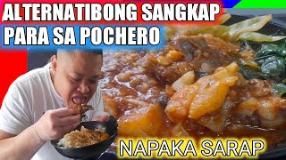 POCHERONG TAGALOGALTERNATIBONG SANGKAP NG POCHERO PORK RIBS POCHERO  ALTERNATIVE INGREDIENTS [upl. by Siuluj]