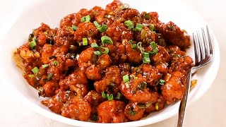 गोभी के क्रिस्पी और चटपटे मंचूरियन  Crispy Gobi Manchurian  Veg manchurian Recipe  KabitasKitchen [upl. by Assirem]