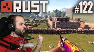 Rust 122  RAIDEO A UNA MEGA CASA  Gameplay Español [upl. by Rysler]