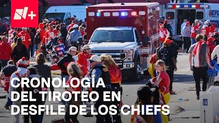 Kansas City Tiroteo en desfile de los Chiefs empaña triunfo en el Super Bowl  En Punto [upl. by Enyrb]