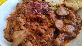 How To Cook Chicken Livers  Creamy Chicken Livers Recipe [upl. by Perusse]