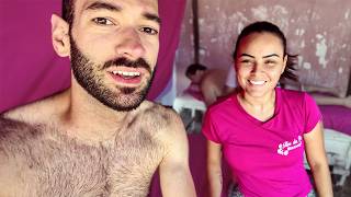 Full Body Massage on Praia do Futuro 🏖️ – Fortaleza 🇧🇷 [upl. by Jaf75]