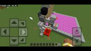 Farm de concreto  Minecraft Bedrock 121 Querem que eu traga tutorial [upl. by Ellener]