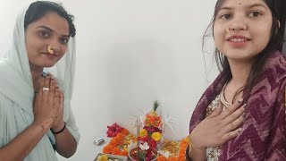 hostel m hi banaya Ganesh chaturthi ll hostellife collegelife ganeshchaturthi vloging vlog [upl. by Bili]