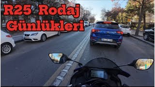 Yamaha r25 Rodaj Günlükleri [upl. by Sylirama]