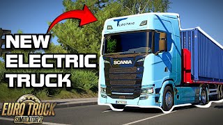 ETS2 All New Electric Truck  Scania S BEV  Detailed Overview [upl. by Skantze]