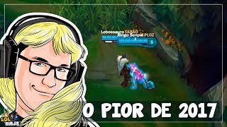 Os melhores dos piores momentos LOL Ninja 2017 [upl. by Ardeth521]