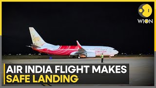 India Air India Flight Makes Safe Emergency Landing In Trichy After MidAir Hydraulic Failure [upl. by Samson389]