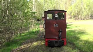 2014 04 20 Feldbahnschauanlage Glossen [upl. by Krall701]