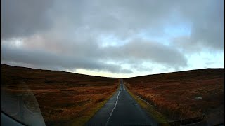 Yell in 4K 25  Driving in the Shetland Islands [upl. by Ahsyekal]