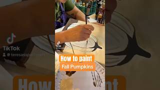 How to Paint White Pumpkins Acrylic Techniques acrylicpainting acrylictechniques [upl. by Eniamahs]