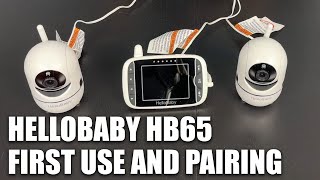 HelloBaby HB65  First Use and Pairing [upl. by Shugart]