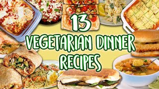 13 Vegetarian Dinner Recipes  Veggie Main Course Super Compilation Well Done [upl. by Yoshio61]