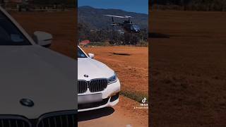 🤍🚁 lafamilia bmw 740le helicopter chopper srilanka nuwaraeliya casperthei8 visitsrilanka [upl. by Nairahcaz922]