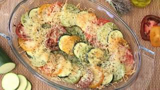 Gratin Courgette et Tomate [upl. by Nyladnarb18]