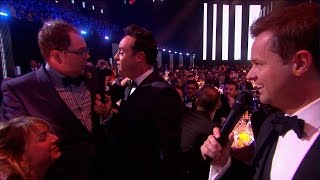 Ant and Dec interview Alan Carr l The BRIT Awards 2016 [upl. by Obocaj]