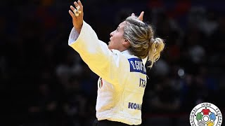 Doha Day2 dei Mondiali di judo bronzo iridato per Odette Giuffrida [upl. by Atinaujnas]