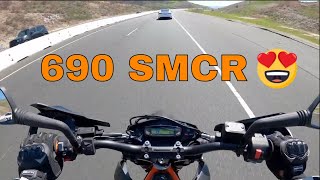 KTM 690 SMCR FIRST RIDE [upl. by Yrocaj68]