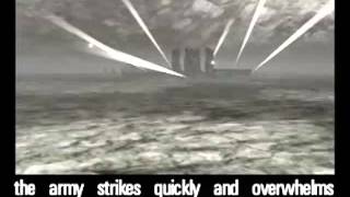 Military Madness Nectaris  PSX Intro 1998 JalecoHudson [upl. by Nussbaum946]