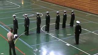 NROTC Villanova Drill March 27 2010 wmv [upl. by Judd367]