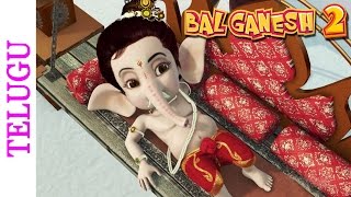 Bal Ganesh 2  Lord Ganesha Mocks Mooshak  Telugu Kids Mythological Stories [upl. by Eladroc651]