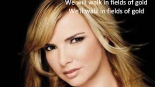 Nadine Coyle  Fields of Gold Lyrics [upl. by Anirazc]